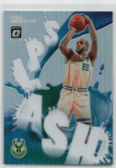 2020-21 Panini Donruss Optic Splash #6 Khris Middleton SILVER Holo Prizm